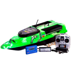 Navomodel Delfin XXL Speed Aerografiat Verde 2.4 GHz – Putere, Precizie și Viteză Excepțională