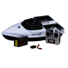 Navomodel Evolution cu Morisca Alb 2.4 GHz, Cuve Generoase, Stabilitate Excelentă, Far 3W și Control Avansat