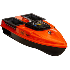 Navomodel Evolution Portocaliu, 2.4 GHz, 2 kg Nadă, 500m, Control RC, Far 3W și Cuvare Independente