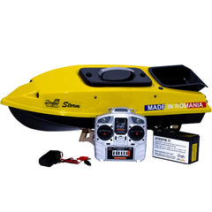 Navomodel Storm Galben cu o Cuva 2.4 GHz, Capacitate 800 gr, viteza 1.5 m/s
