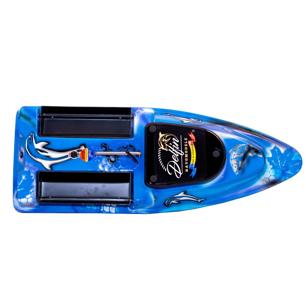 Navomodel Delfin XXL Speed Aerografiat Albastru 2.4 GHz – Putere, Precizie și Viteză Excepțională