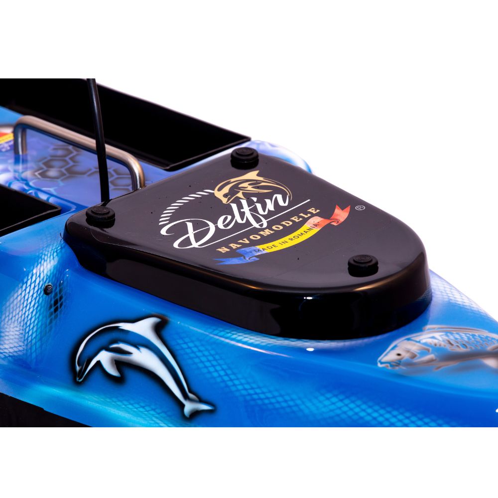 Navomodel Delfin XXL Speed Aerografiat Albastru 2.4 GHz – Putere, Precizie și Viteză Excepțională