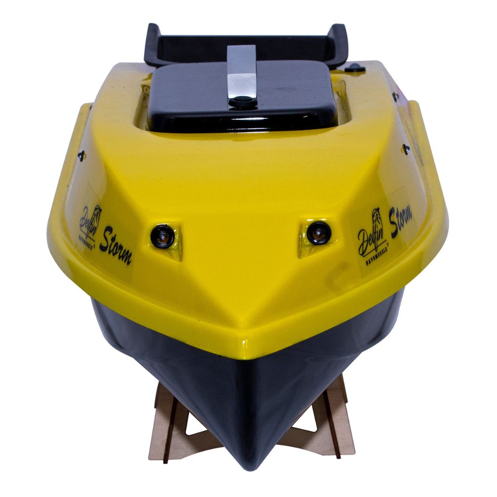 Navomodel Storm Galben cu o Cuva 2.4 GHz, Capacitate 800 gr, viteza 1.5 m/s